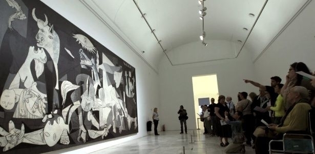 Abbildung 
Pablo Picasso's Guernica im Museo Reina Sofía, Madrid