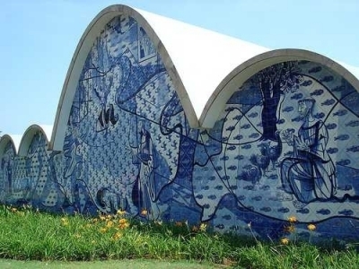 Abbildung Candido Portinari, Igreja de San Francisco von Oscar Niemeyer, Pampulha, Belo Horizonte, Brasilien, 1943