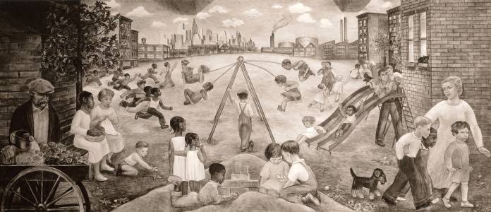 Lucienne Bloch, New York (foto: Lucienne Bloch archive) 1936houseofdetentionforwomenkl.jpg