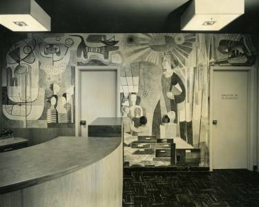 Lucienne Bloch, Teachers' Association (foto: Lucienne Bloch archive) 1951cateachersassockl.jpg