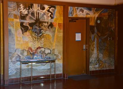 Lucienne Bloch, San Rafael (foto: Lucienne Bloch archive) 19734firstpresbyteriankl.jpeg