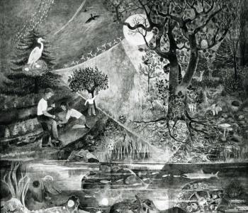 Lucienne Bloch, Fort Bragg (foto: Lucienne Bloch archive) 19878panel3fortbraggkl.jpg