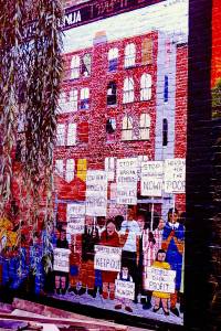 Willie Birch, Stop Urban Removal (foto: Camille Perrottet) birch_stop01kl.jpg