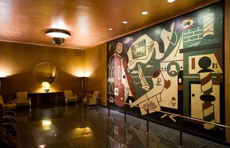 Stuart Davis, Painting in Radio City Music Hall smoking room (after 1998) davis_nyc01kl.jpg