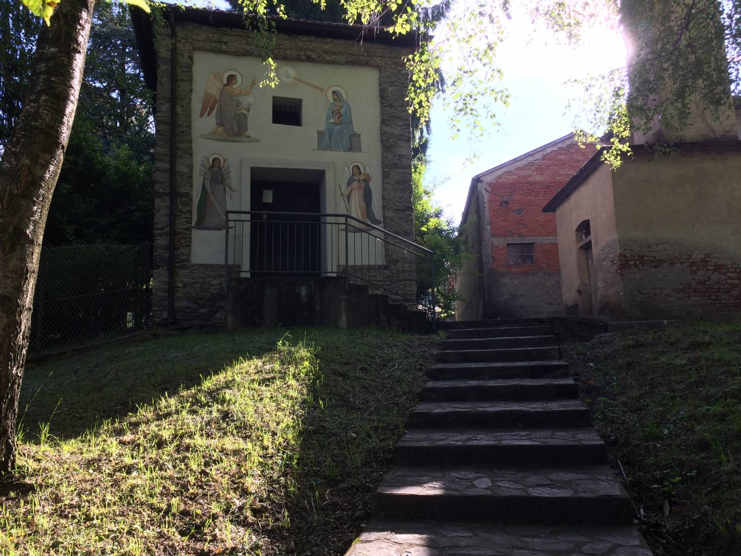 Kapelle unterhalb von Agra Abbildung Kapelle