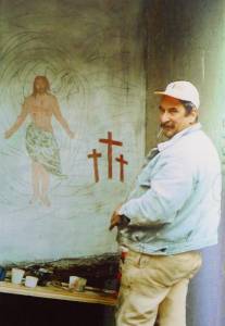 Giuseppe Salvetti al lavoro, Tornadri, 2001 (foto: Giuseppe Salvetti) p1060489kl.jpg