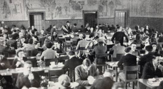 Arbeiterspeisesaal der MFO, um 1945 (foto: Werkmitteilungen Werkzeugmaschinenfabrik Oerlikon Bührle & Co. Zürich-Oerlikon V (1945), Heft 2 (Mai 1945), S. 37) vinegar68edf43cbb6a8kl.jpg