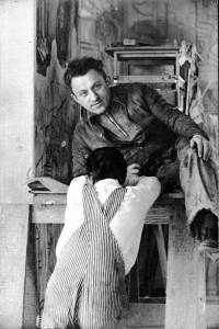 Bernard Zakheim with Julia Rogers, Coit Tower, 1934 (foto: Peter Stackpole, WPA / Archives of American Art) zakheim_sf01kl.jpg